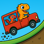 공룡 버스 - 자동차 및 레이싱 차 어린이 퍼즐 게임