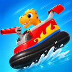 Dinosaur Patrol Boat: for kids