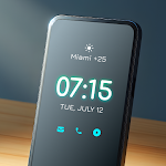 Horloge Fond d'Écran AMOLED