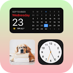 Widgets OS 18: Widgets Colorés