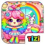 Ville de Tizi: Maison rose