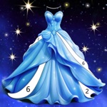 Gown Color-Peinture par numéro