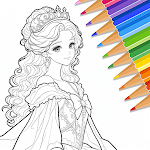 Cute Drawing : Anime Color Fan