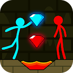 빨간색과 파란색 스틱맨 2