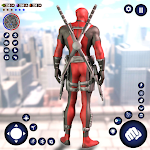 Rope Hero Spider: Héros Man 3D