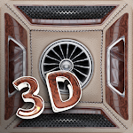 3D Wallpaper Clock Widget HD