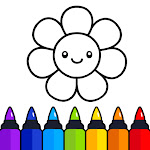 Coloring games for kids: 2-5 y