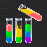 Wasser Sortieren Farbpuzzle