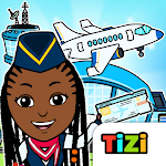 ティジ空港:キッズの私の飛行機ゲーム